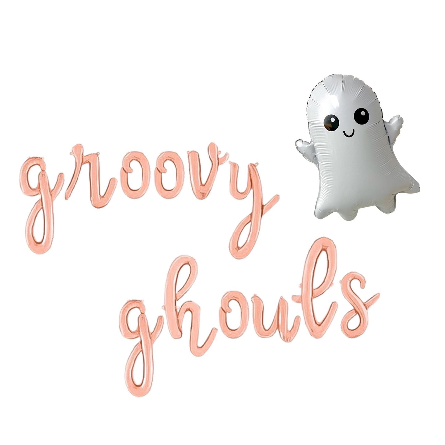 Groovy Ghouls Letter Balloon Kit