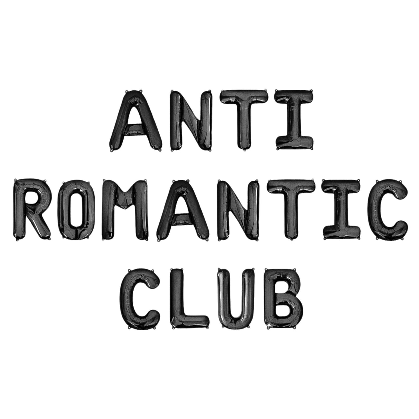 Anti Romantic Club Letter Balloon Kit