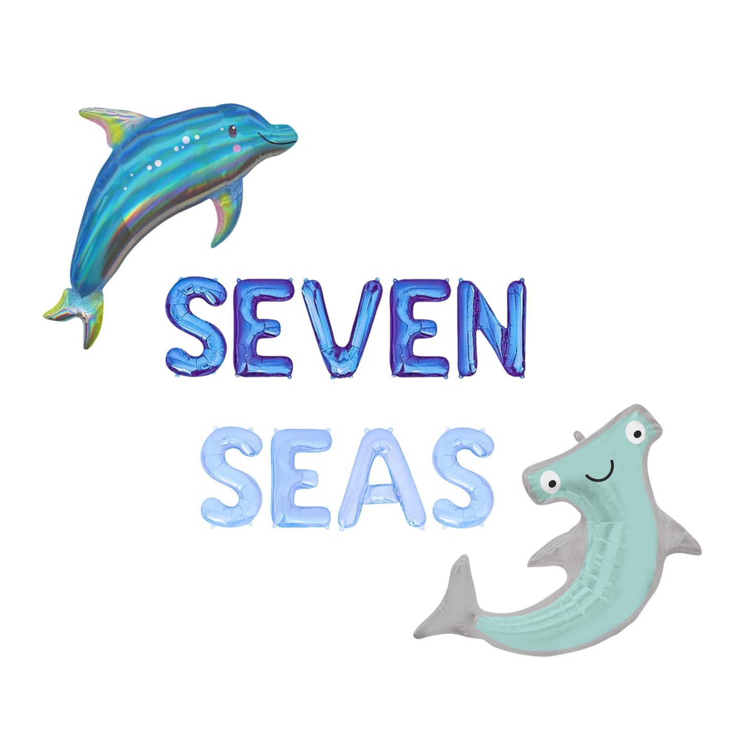 Seven Seas Letter Balloon Kit
