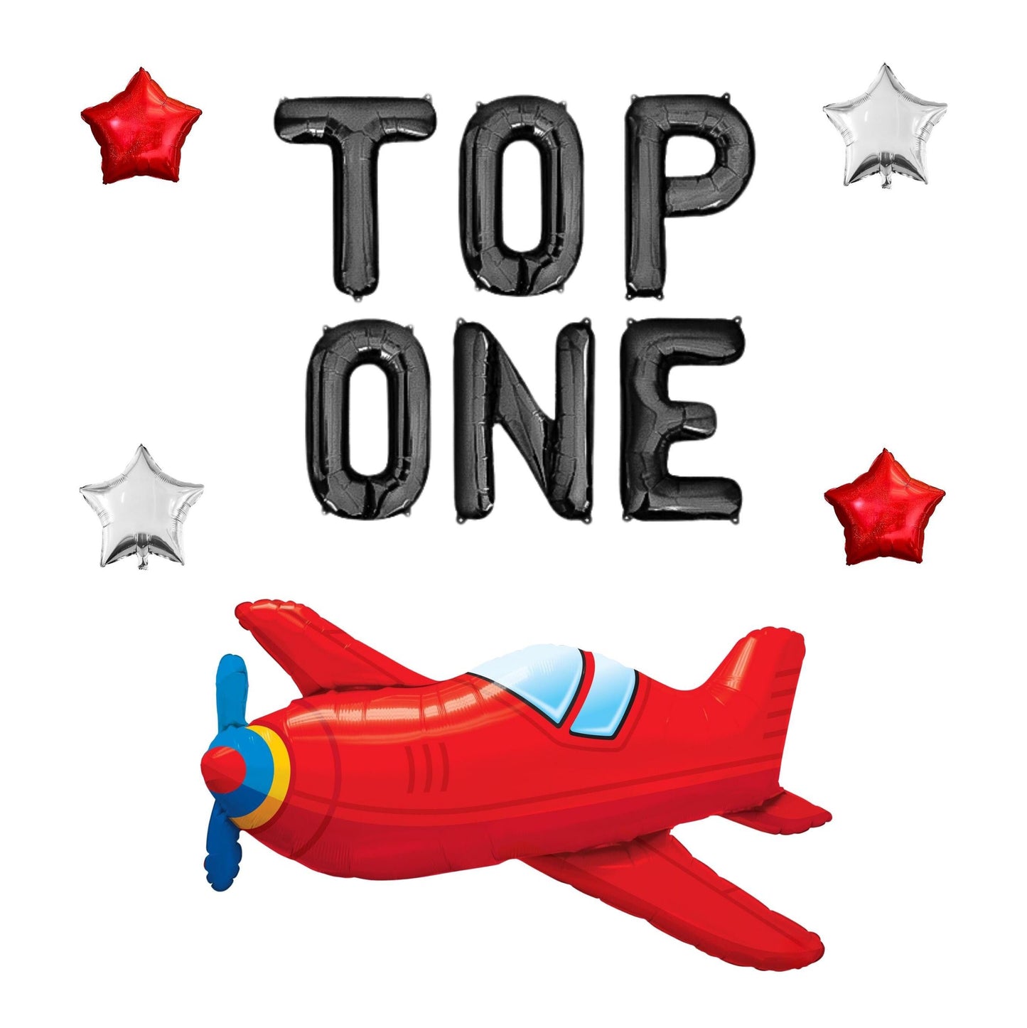 Top One Letter Balloon Kit