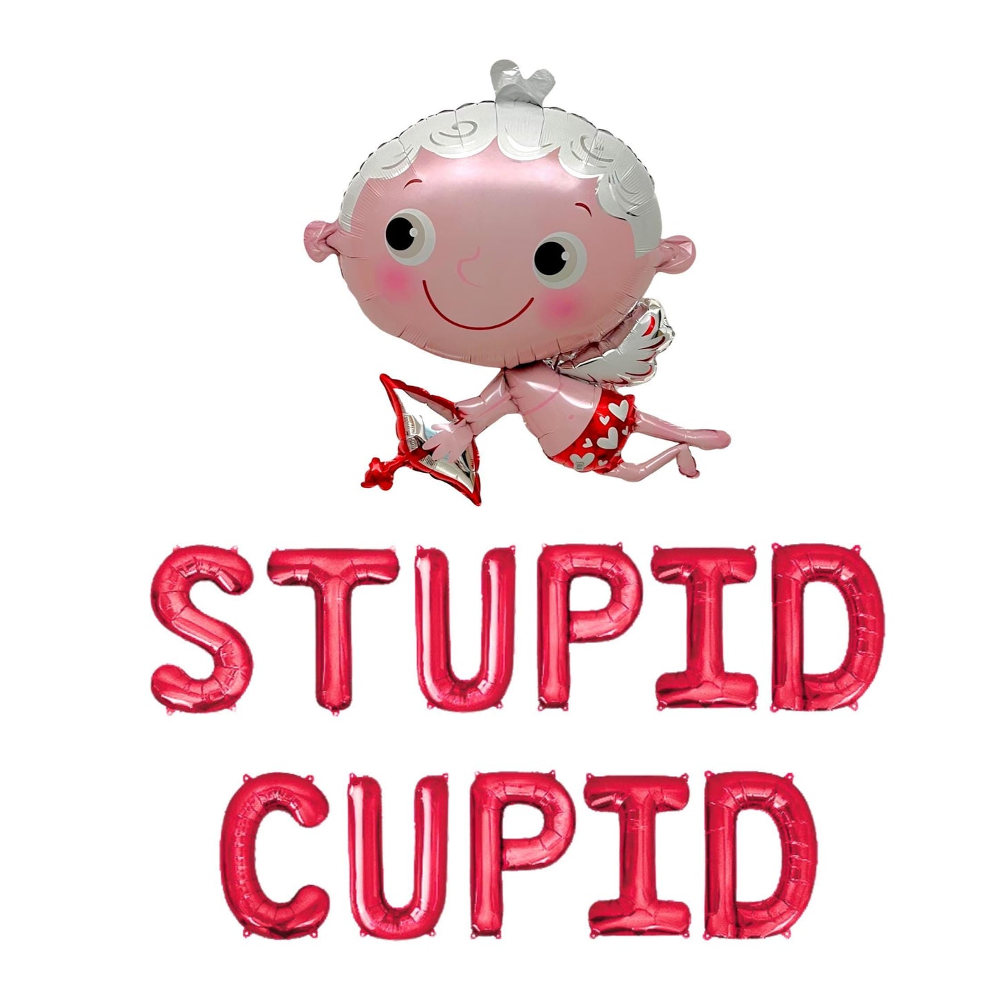 Stupid Cupid Letter Balloon Kit