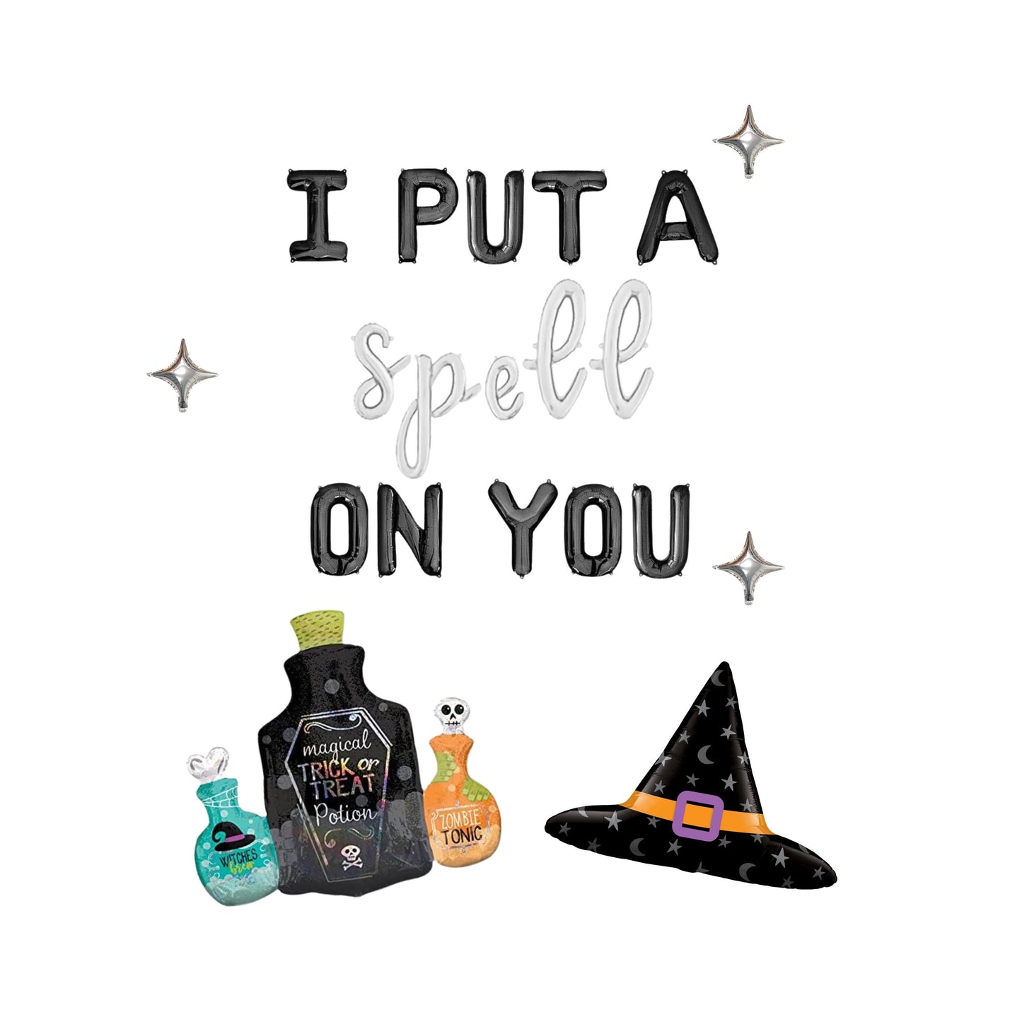 Put A Spell On You Letter Balloon Kit