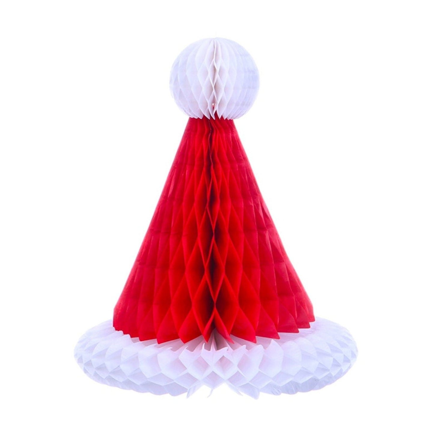 3D Paper Santa Hat