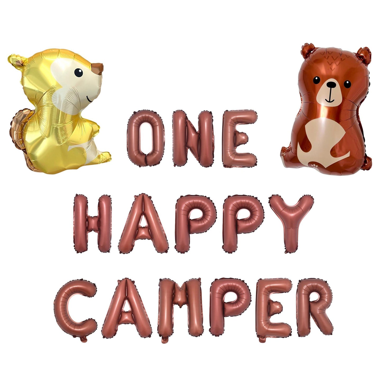 One Happy Camper Letter Balloon Kit