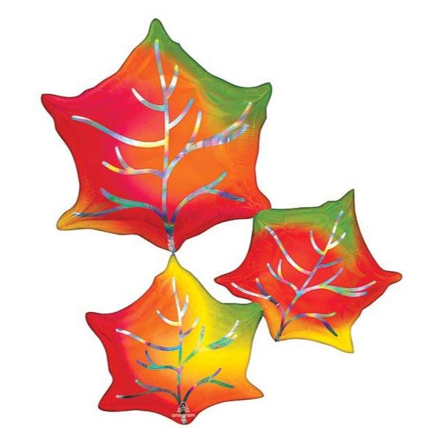 Fall Leaves Balloon Set