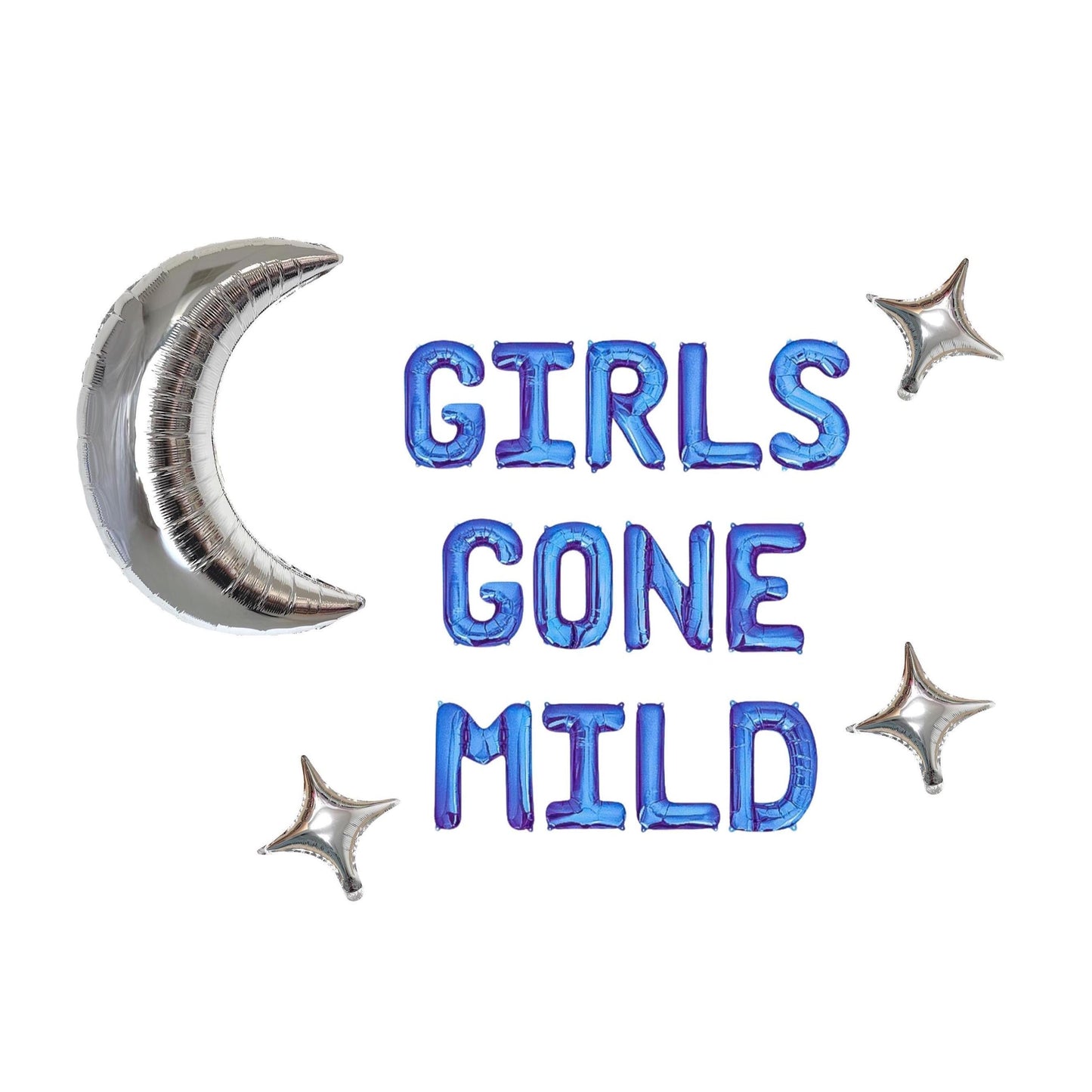 Girls Gone Mild Letter Balloon Kit