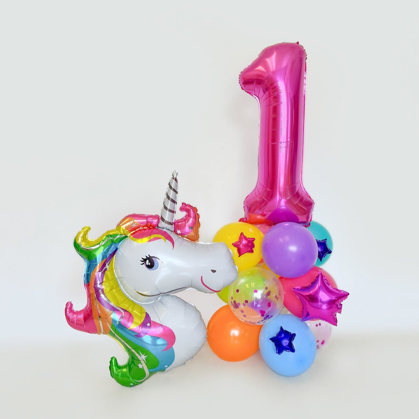 Unicorn Balloon Tower