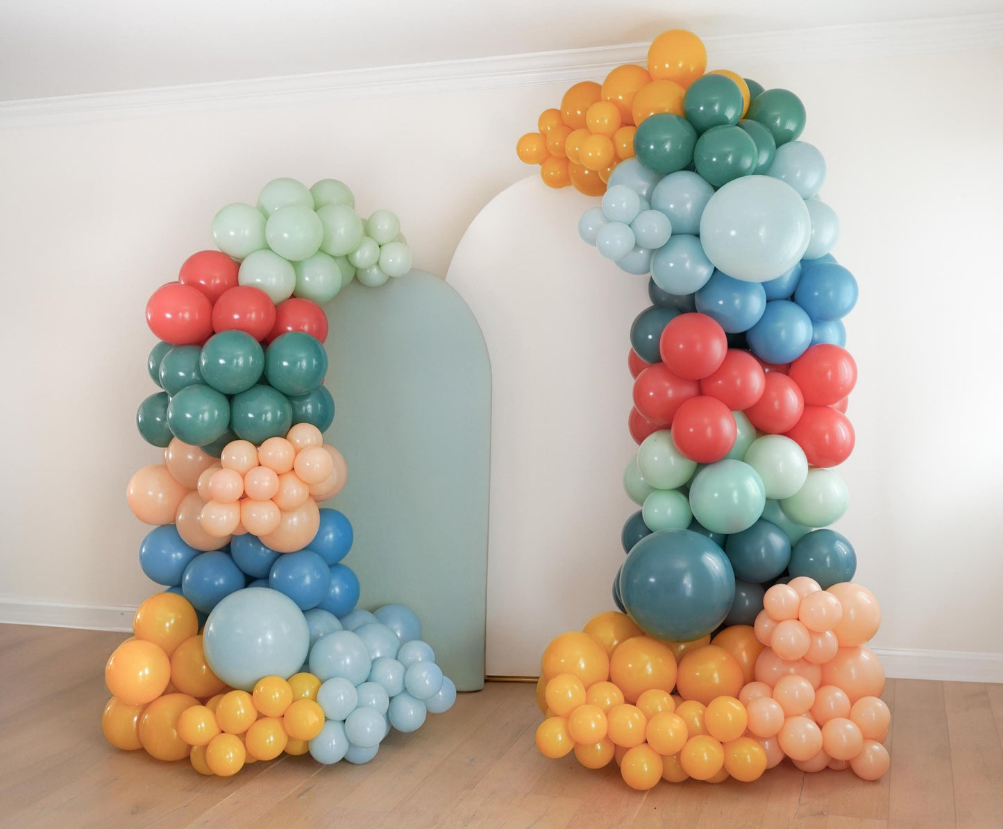 Boho Rainbow Balloon Garland Kit
