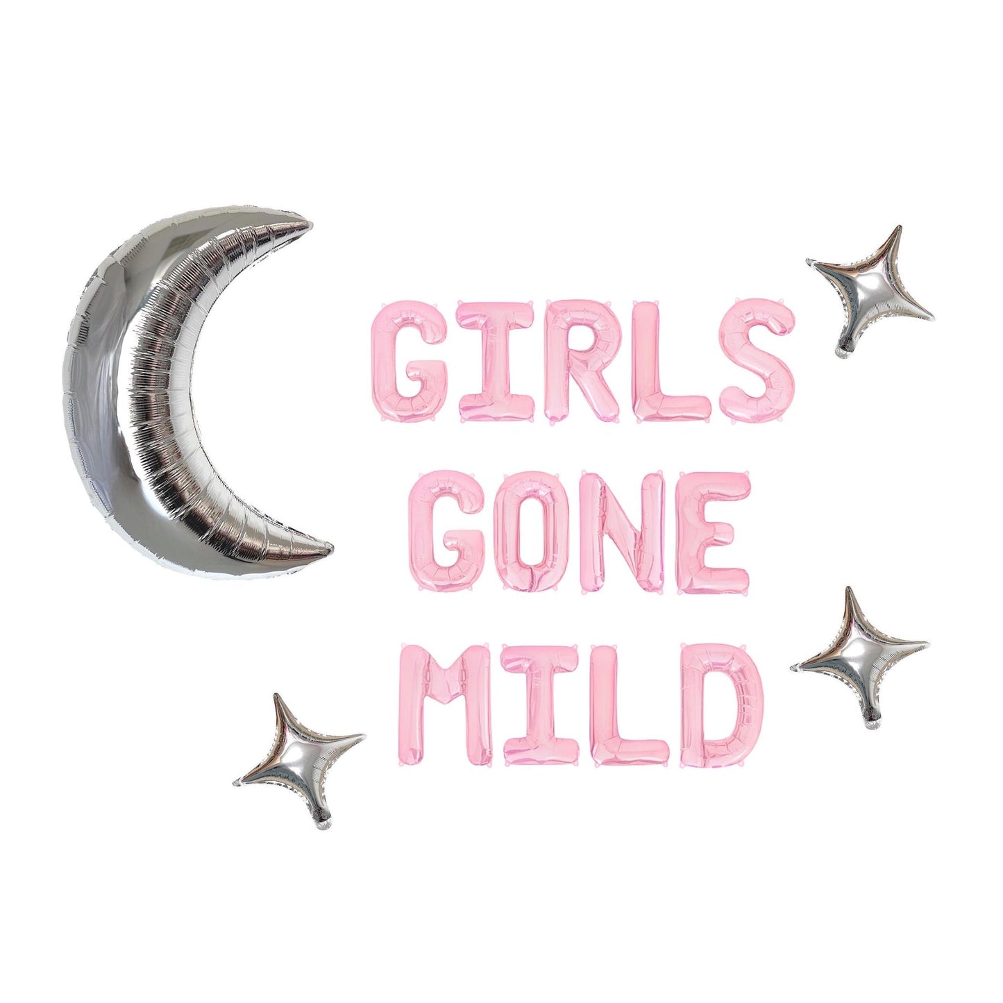 Girls Gone Mild Letter Balloon Kit
