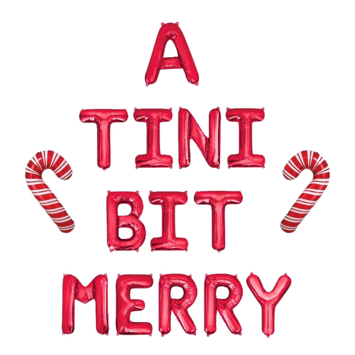 A Tini Bit Merry Letter Balloon Kit
