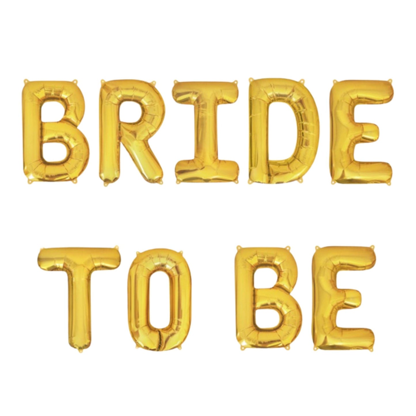 Bride To Be Letter Balloon Kit