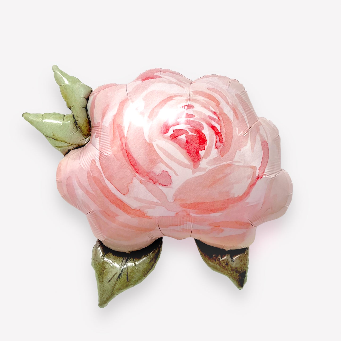 Water Color Pink Rose Balloon