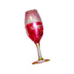 Pink Champagne Glass Balloon