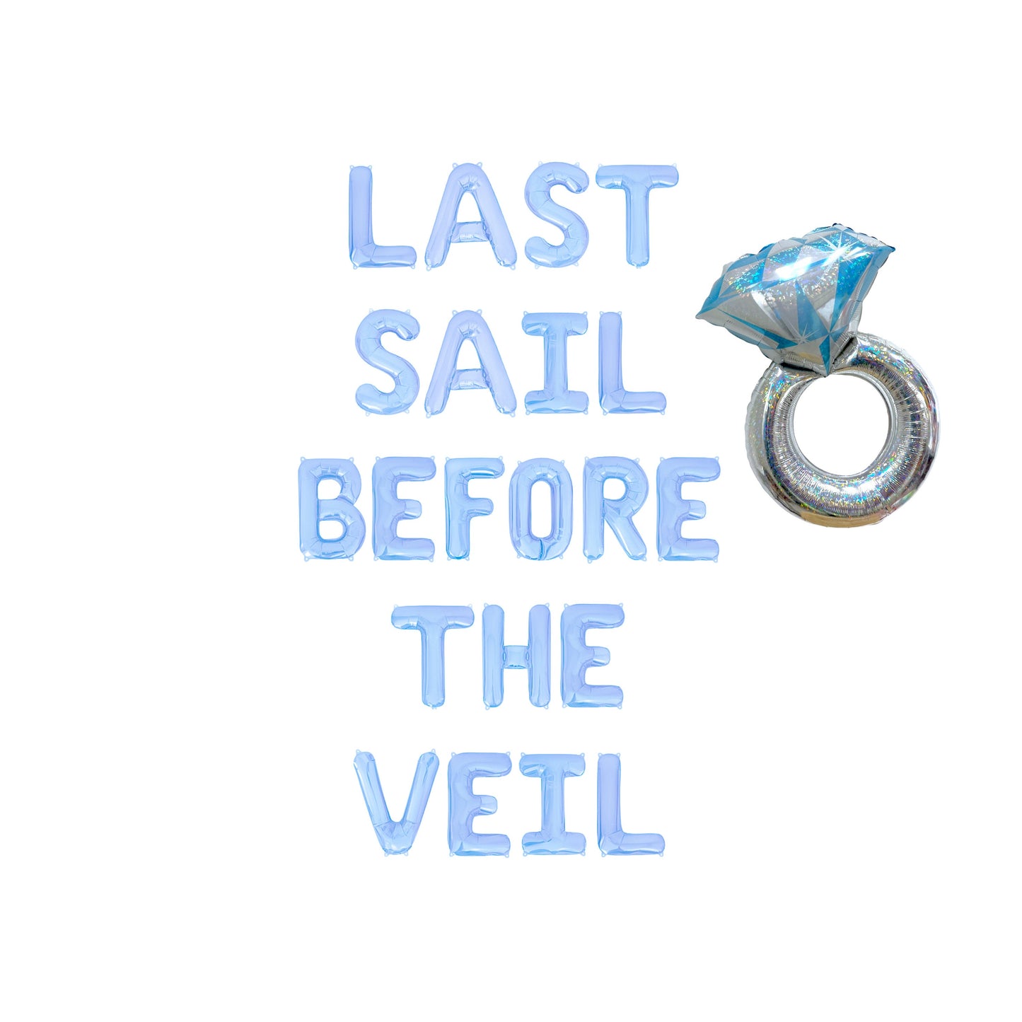 Last Sail Before The Veil Letter Balloon Kit