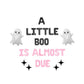 A Little Boo Is Almost Due Letter Balloon Kit