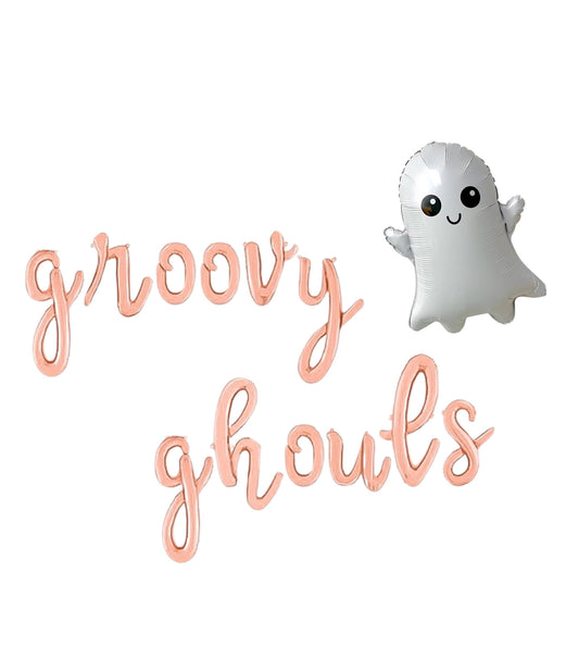 Groovy Ghouls Letter Balloon Kit