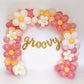 Pinks / Yellows Groovy Balloon Garland Kit