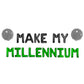 Make My Millennium Letter Balloon Kit