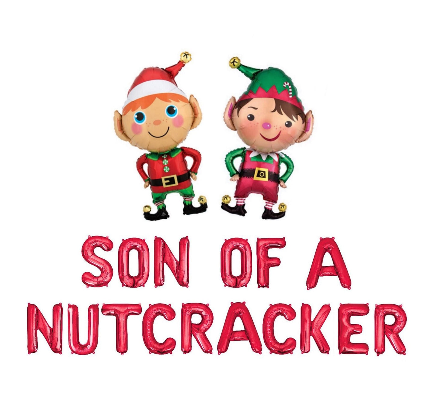 Son Of A Nutcracker Christmas Letter Balloon Kit