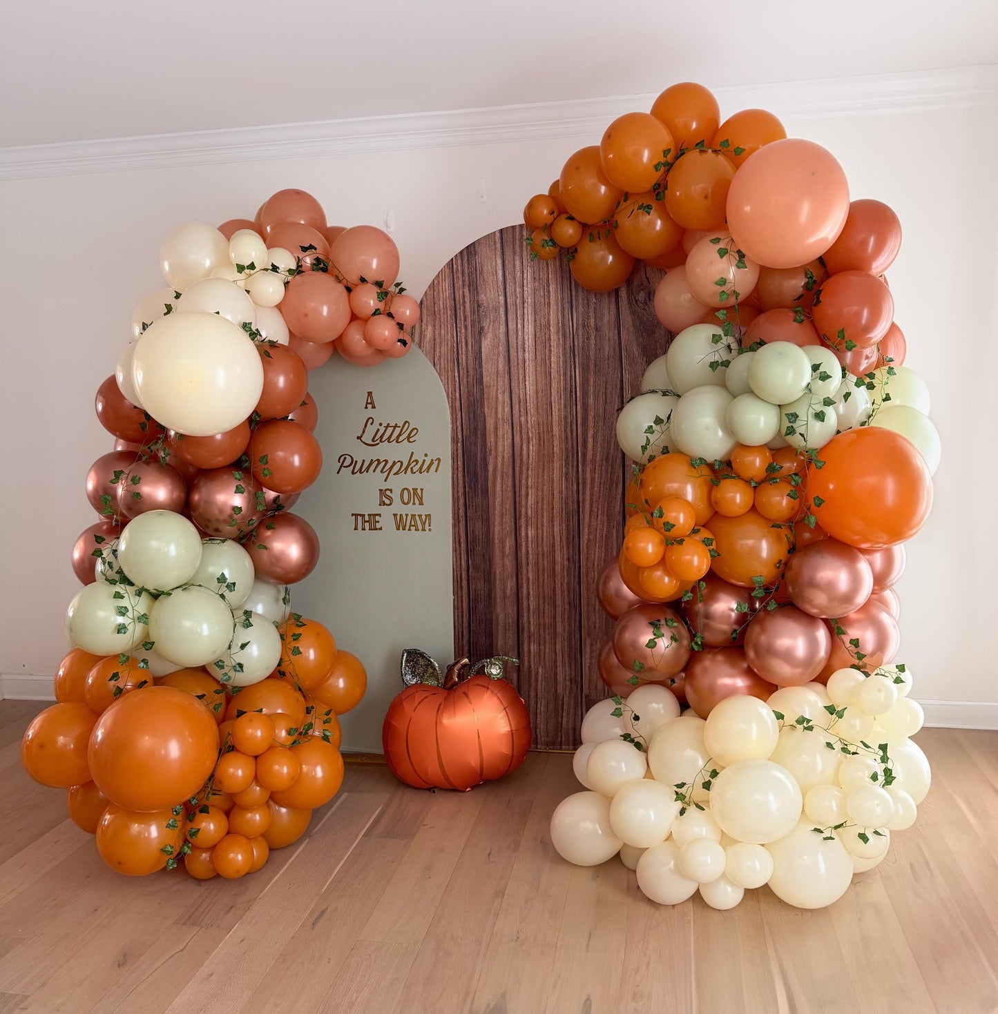 Little Pumpkin Fall Balloon Garland Kit