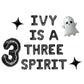 Three Spirit Custom Name Letter Balloon Kit