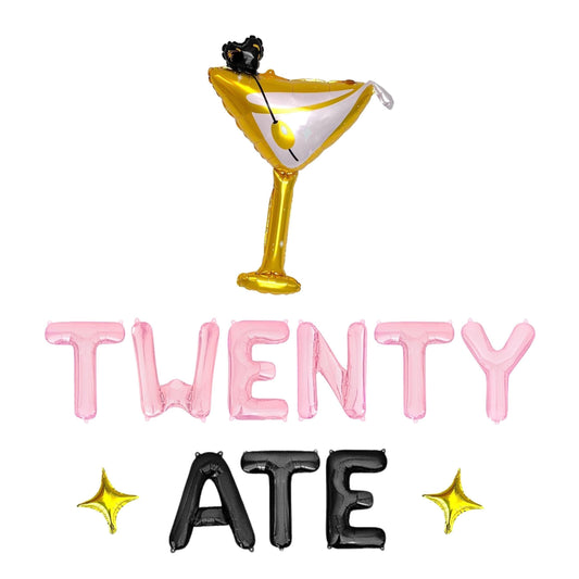 Twenty Ate Letter Balloon Kit