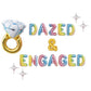 Dazed & Engaged Letter Balloon Kit