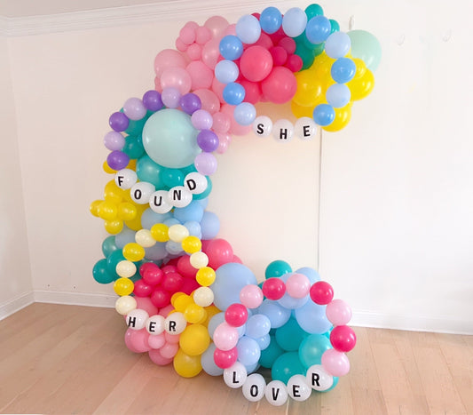 She Found Her Lover Bracelets Bachelorette Balloon Garland Kit