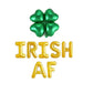 Irish AF Letter Balloon Kit