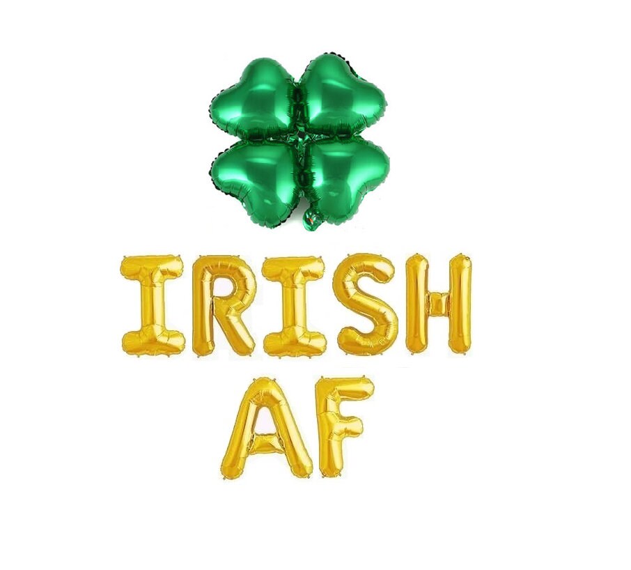 Irish AF Letter Balloon Kit