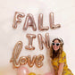 Fall In Love Letter Balloon Kit