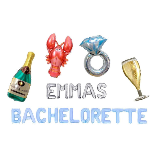Custom Names Bachelorette Letter Balloon Kit