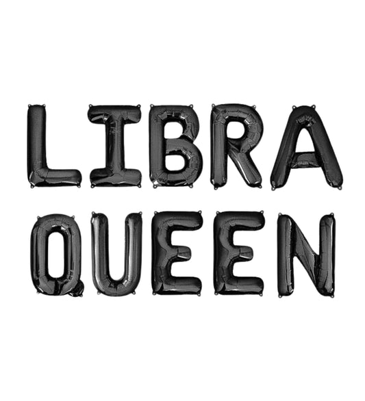 Libra Queen Letter Balloon Kit