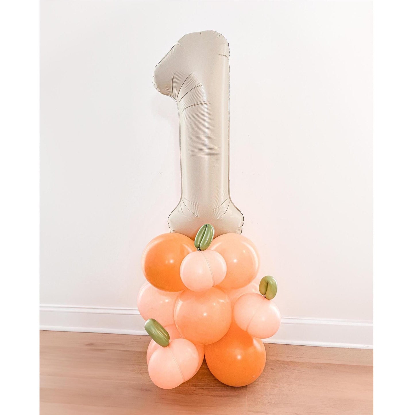 Peach Balloon Tower