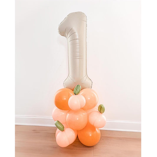 Peach Balloon Tower