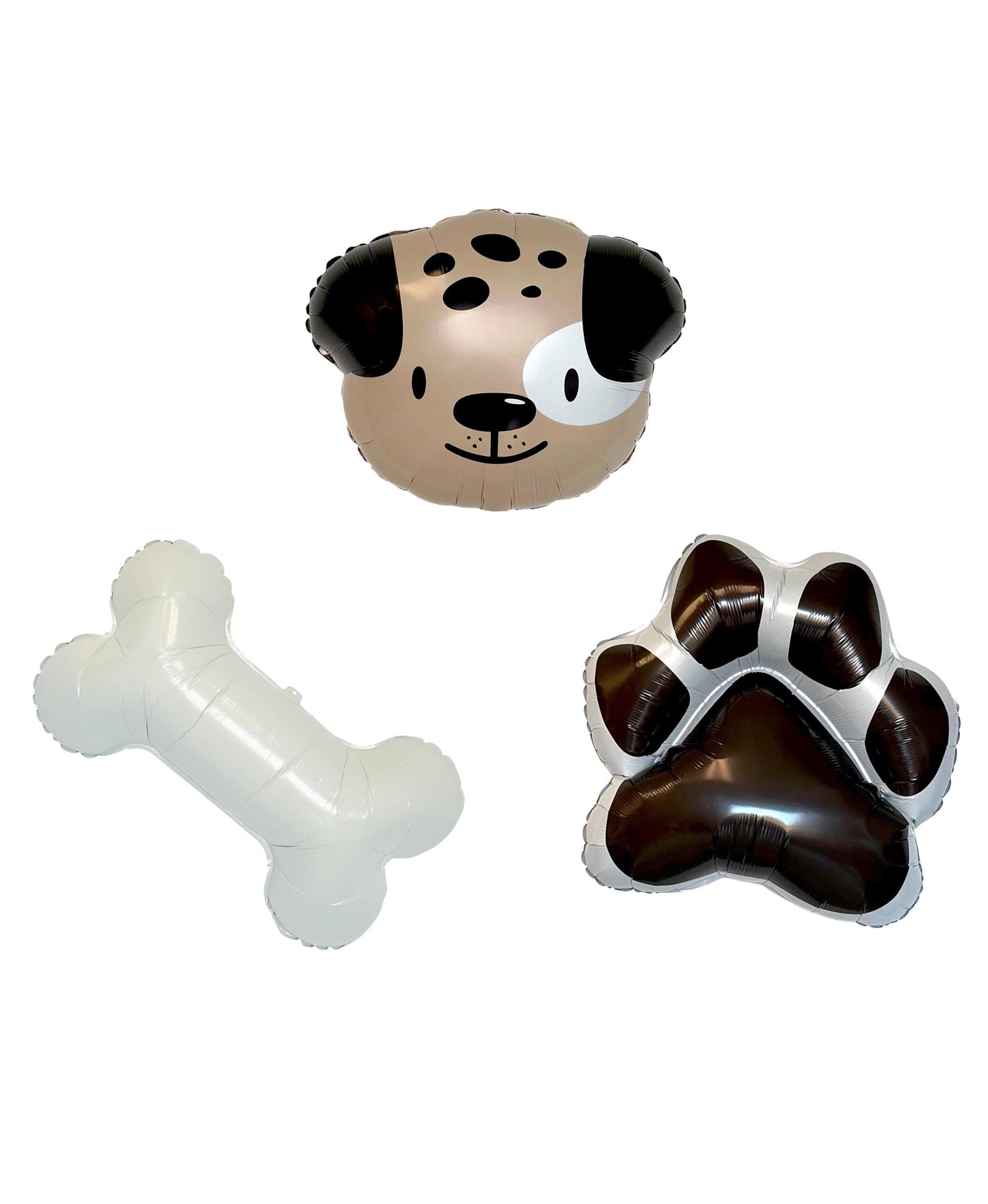 Cutie Puppy, Dog Bone, Paw Print Balloon Set