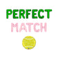Perfect Match Letter Balloon Kit