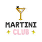 Martini Club Letter Balloon Kit