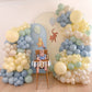 Pastel Woodland Bear Balloon Garland Kit