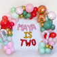 Gingerbread Birthday Christmas Balloon Garland Kit