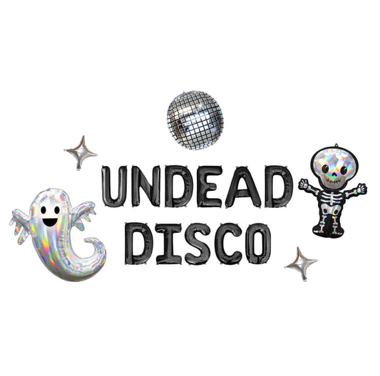 Undead Disco Letter Balloon Kit