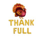 Thank Full Thanksgiving Letter Balloon Kit