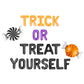 Trick Or Treat Yourself Letter Balloon Kit