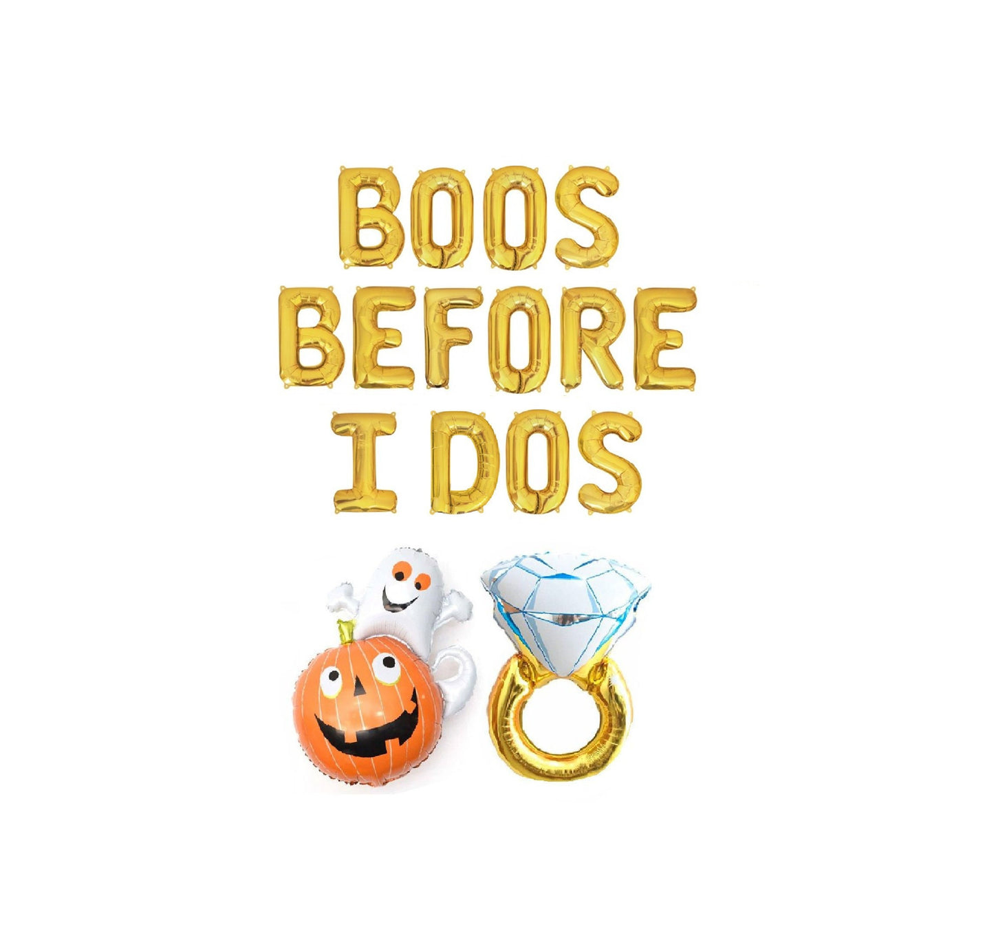 Boos Before I Dos Letter Balloon Kit