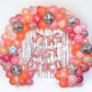 Peach & Pink Accents Last Disco Balloon Garland Kit