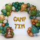 Camp Woodland Bear Balloon Garland Kit