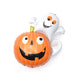 Ghost Pumpkin Halloween Balloon