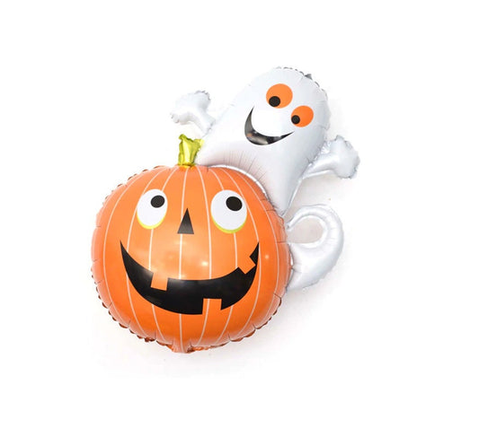 Ghost Pumpkin Halloween Balloon