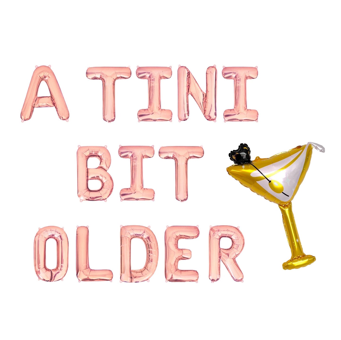A Tini Bit Older Letter Balloon Kit