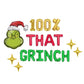 100% That Grinch Christmas Letter Balloon Kit